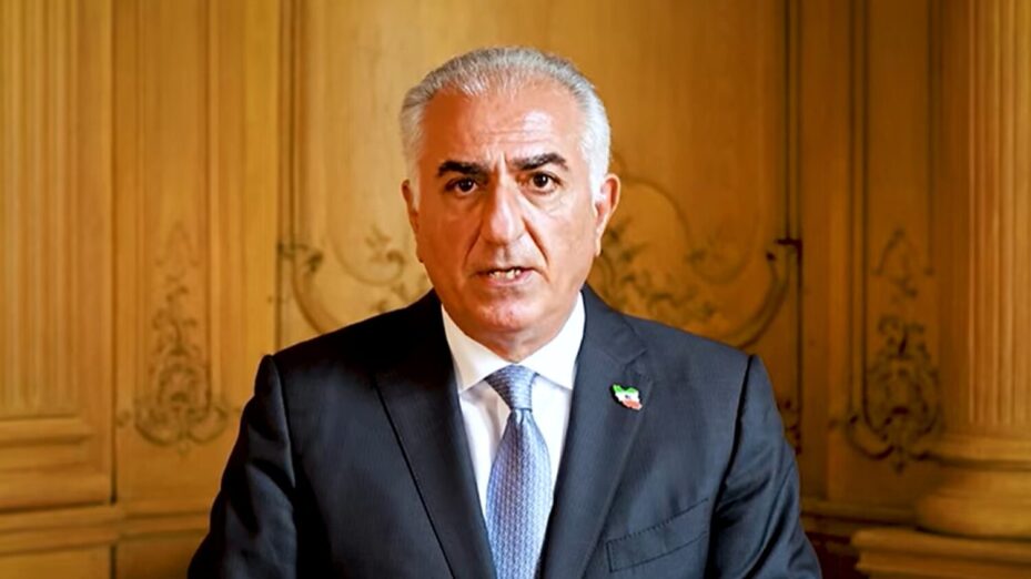 REZA PAHLAVI Prince Reza Pahlavi, héritier du trône d'Iran (capture d'écran YT)
